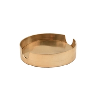COAL COASTER ALUMINIUM GOLD D11xH3cm IN
