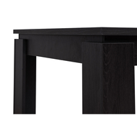 NEO TABLE MELAMINE BLACK OAK E1 PRC