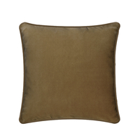 FAMA DECOR CUSHION VELVET CARAMEL GOLD 45x45cm PRC