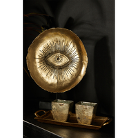 EYE DECO POLYRESIN GOLD BLACK 32x9,5xH40,5cm PRC