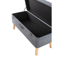 BABUS STOOL FABRIC GREY MINT PETROL E1 PRC