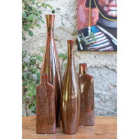 LEI VASE CERAMIC TERRACOTTA D13,5xH60cm PRC