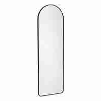 SORTY WALL MIRROR ALUMINIUM BLACK 51xH158cm E1 PRC