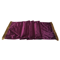 GLORY DECO RUNNER FABRIC BORDEAUX GOLD 40x150 PRC