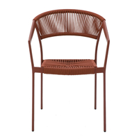 MAGIC ARMCHAIR ALUMINIUM TERRACOTTA 56x59,5xH80cm PRC