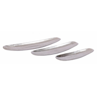 RICUS BOWL ALUMINIUM SILVER 65x17xH4cm IN