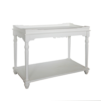 LA POUPEE CONSOLE VENEER FIRWOOD WHITE ANTIQUE MDF 106x50,8xH79,5cm E1 PRC