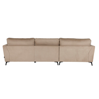 FOREVER SOFA CORNER LEFT EASY CLEAN FABRIC CAMEL E1 EU