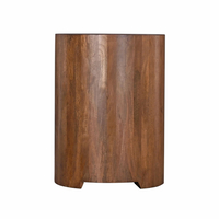 BLOCK SIDE TABLE WOOD MANGO NATURAL 45x45xH62,5cm IN