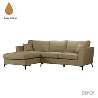 BOEL SOFA CORNER LEFT EASY CLEAN FABRIC BEIGE E1 EU