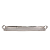 ADORO TRAY ALUMINIUM SILVER 53x15xH4cm IN