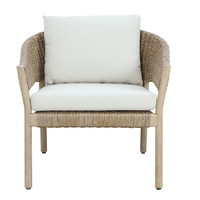 SUMATRA LOUNGE SET 1+2 WOOD EUCALYPTUS NATURAL BEI
