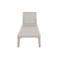 SEAGULL SUNBED PP GREY LIGHT 191x55x29 PRC