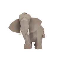 ZOO DECO ELEPHANT POLYRESIN BEIGE 16,5x11xH16,5cm