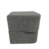 TURN IT STOOL FABRIC GREY E1 PRC