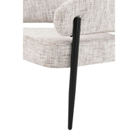 MORITZ ARMCHAIR FABRIC BEIGE METAL BLACK E1 PRC