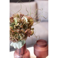 MIELE 2 ARTIFICIAL FLOWER EVA FOAM PINK BEIGE H87c