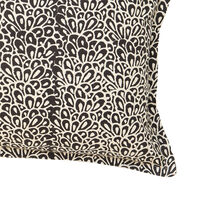 BLACK PEARL DECOR CUSHION COTTON VISCOSE BLACK WHI