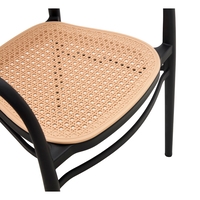 VIENNA CHAIR PP BLACK NATURAL PRC