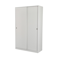 KEY WARDROBE 2DOORS CHIPBOARD WITH MELAMINE WHITE