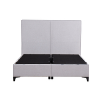 MORE MORE BED WITH STORAGE (FOR MATTRESS 160x200cm) CURLY WHITE SMOOTH 07-918 E1 TR