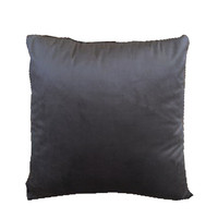 PLISSE DECOR CUSHION VELVET GREY 45x45cm PRC