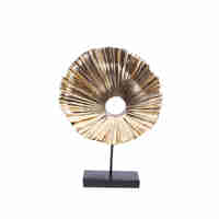 KUNST DECO POLYRESIN GOLD BLACK 19,5x6xH26,5cm PRC