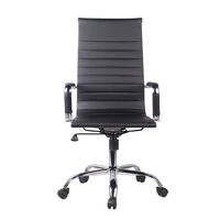 CAROL ARMCHAIR DESK FABRIC BLACK 53x63,5xH110cm PRC
