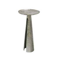 ARCO 62 SIDE TABLE ALUMINIUM NICKEL 30,5x30,5xH62cm IN