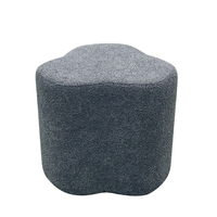 DAISY STOOL FABRIC GREY DARK E1 PRC