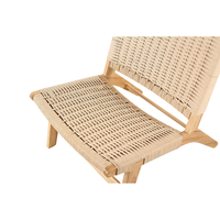 OMA ARMCHAIR WOOD RUBBERWOOD NATURAL WATER ROPE PRC
