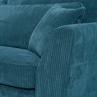 FOREVER SOFA CORNER RIGHT EASY CLEAN FABRIC PETROL E1 EU