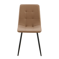 CARRE CHAIR FABRIC BEIGE METAL E1 PRC
