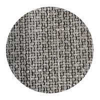 LUJO CHAIR FABRIC GREY LIGHT METAL BLACK MAT E1 PRC