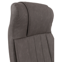 BOSS CHAIR DESK FABRIC BLACK GUNMETAL 63x68xH126cm PRC