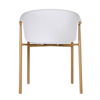 CARINA ARMCHAIR PP WHITE PRC