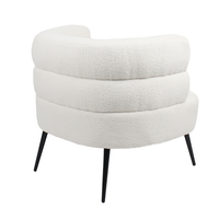 PAVLOVA ARMCHAIR FABRIC WHITE WOOD E1 PRC