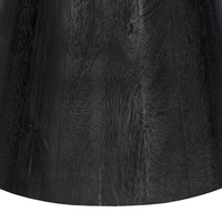 SOHO COFFEE TABLE WOOD MANGO BLACK 65x65xH45cm IN