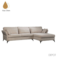 PARFAIT SOFA CORNER RIGHT EASY CLEAN FABRIC BEIGE E1 EU