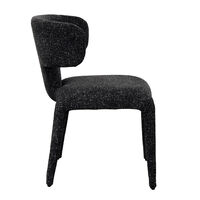 CAPO CHAIR FABRIC BLACK METAL E1 PRC
