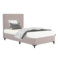 FRAME BED WITH STORAGE (FOR MATTRESS 120x200cm) ZAKAR LOOK BEIGE 16-854 E1 TR