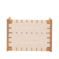 HASTAG STOOL NAYLON STRIPES BEIGE NATURAL 57x41xH36cm VN