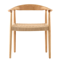 RATTAN CHAIR WOOD RUBBERWOOD NATURAL RATTAN PRC