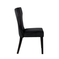TORRO CHAIR FABRIC BLACK WOOD BLACK E1 PRC