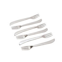 CURVE FORK STEEL SILVER 13x2xH1cm IN