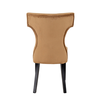 TORRO CHAIR FABRIC GOLD WOOD BLACK E1 PRC