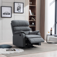 BEAT ARMCHAIR RECLINER WOOD GREY 82x95xH104cm PRC