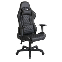 RANGER GAMING CHAIR DESK FABRIC BLACK NYLON METAL 52x74xH138cm PRC
