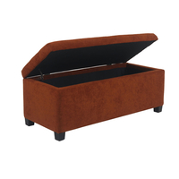 TIP STOOL FABRIC TERRACOTTA PP BLACK E1 PRC