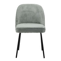 VOTSALO CHAIR FABRIC ALMOND GREEN METAL BLACK E1 PRC